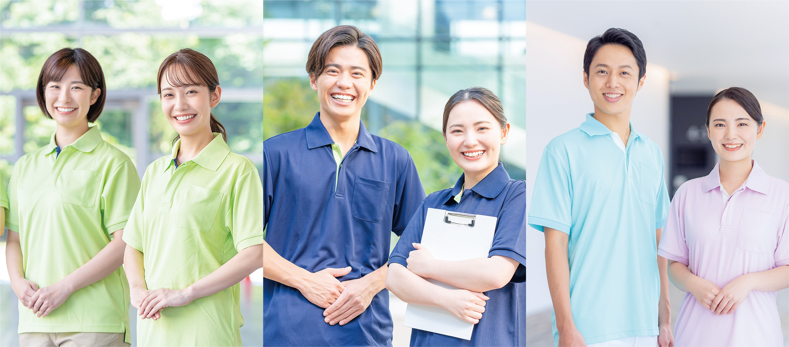 看護師と介護士たち